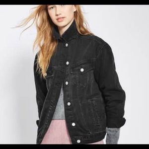 Urban Outfitters black denim jacket